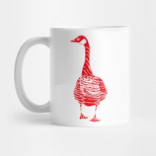 Red goosey goose Mug